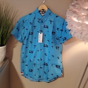 NWT International Report Button Down
